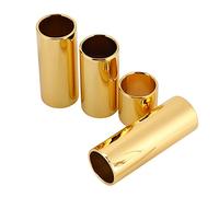 Alomejor Set di 4 Slide Bar per Chitarra, Misure 28-70mm | Design in metallo resistente, intonazione eccellente, perfetto per chitarra folk, adatto per musica jazz e blues
