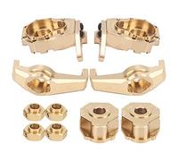 Alomejor Set di Congressi di Misurazione in Ottone RC per, Kit Maggiore stabilità negli Ostacoli, Compatibile con 1/10 Crawler RC, o 8 Viti, 345 G, Eccellenti Disturbi delle Prestazioni