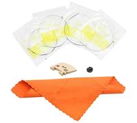Alomejor Set di Corde per Violino Accessorio per Strumento Musicale con Panno di Pulizia Mute Bridge