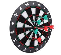 Alomejor Set di Dardo di Plastica per Punta Morbida più con 6 Freccette Riutilizzabili per Giochi per Feste di Intrattenimento per il Tempo Libero, 16,5 Pollici