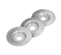 Alomejor Set di Dischi da Intaglio 3 Pezzi Dischi da Intaglio per Legno Ad Alta Durezza per Smerigliatrici Angolari Acciaio Al Carbonio Diametro 100 Mm