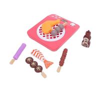 Alomejor Set di Giocattoli per Barbecue, Set da Gioco Realistico per Barbecue per Bambini con Suoni e Luci Alimentati a Batteria, per Ragazze e Ragazzi