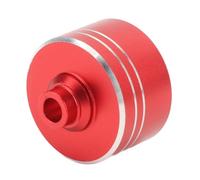 Alomejor Set di Ingranaggi Differenziali per Auto RC, Ingranaggio Calibro 45 in Acciaio in Lega di Alluminio con Guscio Differenziale 7075 per XV02 TT02 TT02B, Sterzo Fluido e Prestazioni (rosso)