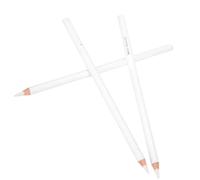 Alomejor Set di Matite di Carbone Bianco per Disegno Artistico, 3 Pezzi | Mina morbida, facile da usare, supporto in legno, ideale per le luci, ottimo per gli schizzi