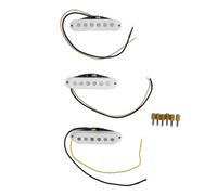 Alomejor Set di Pickup per Chitarra Elettrica a 6 Corde, Set di Pickup a Bobina Singola, Timbro Luminoso e Trasparente per Chitarra Elettrica a 6 Corde