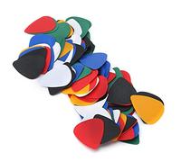 Alomejor Set di Plettri per Chitarra da 100 Pezzi Plettri per Chitarra in Plastica Spessore 0,46 Mm Colorati per Esercitarsi con la e Strimpellare Principianti e Chitarristi