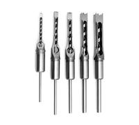 Alomejor Set di Punte da Trapano Quadrate per Legno 7 Pezzi, per (5PCS)