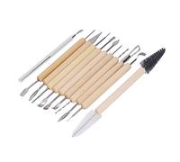 Alomejor Set di Strumenti per Scultura in Argilla, 11 Strumenti Versatili | Robusto e durevole, design ergonomico, perfetto per le officine