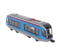 Alomejor Set di Treni per Giocattoli, Treno a Doppia Fascia con Porte Cariche a Molla, per Bambini da 3 a 6 e Display Collettore (BLUE)