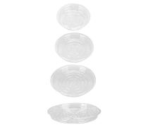 Alomejor Set di Vassoi per Piattini per Piante da 20 Pezzi Set di Vassoi Raccogligocce in Plastica Resistente per Mantenere Le Piante Sane per Interni Ed Esterni 6 Pollici 8 Pollici 10 12