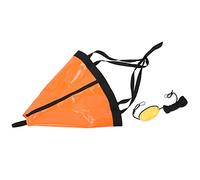 Alomejor Set Galleggiante per Ancora per Barche da 24 Pollici, Ancora Leggera e Compatta con Cinghia Rinforzata, per Barche a Motore, a Vela, Kayak (Orange)