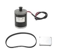 Alomejor Set Motore DC Spazzolato, Bici Elettrica 24V 120W MY6812 Motore con Controller e Cinghia di Trasmissione per Ebike