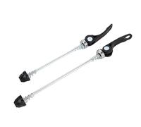 Alomejor Sgancio Rapido in Lega per Bici da Montagna e Strada - Set 2 Pezzi Ruote Assi - Accessori Alta qualit¨¤ Mountain Bike Road Bike