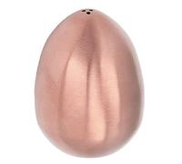 Alomejor Shaker per Uova e Spezie Shaker per Sale e in Acciaio Inossidabile a Forma di per Conservare Condimenti Secchi, Dispenser di Spezie per Feste, Riunioni di Famiglia (Oro rosa)