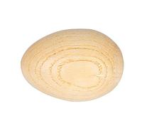 Alomejor Shaker per Uova, Strumenti a Percussione Manuale in Legno Lucidato di Alta qualità per Bambini in età Prescolare Gioco Sensoriale Musicale (Beige Rosso Giallo)