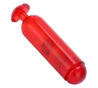 Alomejor Sonagli a Tubo con Inserto per Esca da Pesca da 50 Pezzi 21 Mm, Il Suono della Sfera in Acciaio Inossidabile Attira i Pesci per Un Tasso di Cattura più Elevato, con Materiale in (Rosso)