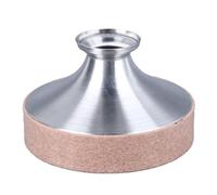 Alomejor Sordina per Sassofono, Smorzatore per Sax Soprano con Lega di Alluminio e Feltro per Accessorio per Strumento Sassofono Soprano