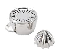 Alomejor Spremiagrumi Manuale in Acciaio Inossidabile Funzionamento Senza Sforzo Spremiagrumi per Forniture Domestiche di Barrette di Limone e Arancia
