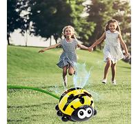 Alomejor Spruzzatore Divertente per Bambini, Spruzzatore d'Acqua, Giocattolo per Ragazzi e Ragazze, Irrigatore per Esterni a Forma di Scarabeo, Sicuro e Durevole, per Bambini dai 3 Ai 12 Anni