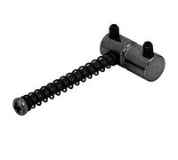Alomejor Squisita Prestazione di E -Gitarren -Bass Bridges Sättel Compensazione Facile da Installare per Appassionati di Musica 4 Pcs (BLACK)