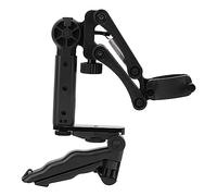 Alomejor Stabilizzatore Asse Z, Ammortizzatore Regolabile per Telaio di Supporto Stabilizzatore a Tre Assi, Supporto Universale per Telefono Cellulare, Ideale per Operatori Video, Plastica e
