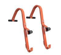 Alomejor Stabilizzatore per Scala di Estensione del Gancio del Tetto della Scala Multifunzionale Dell'acciaio Legato per il Pittore del Roofer Capacità di Carico di 170 Kg 2 Pezzi