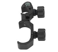 Alomejor Staffa per Supporto per Asta di Portata GPS RTK Robusto Materiale in Lega di Alluminio con Bussola per la Navigazione