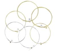 Alomejor Stringhe di Chitarra, Stringhe per Corde di Chitarra Corda di Sostituzione Arrugginita per Musicisti e Principianti Professionisti