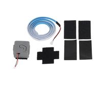 Alomejor Striscia Luminosa a LED, Luci Anticollisione Flessibili in Silicone Alimentate Tramite USB per Drone Avata con Batteria 380 MAh per la Sicurezza del Volo Notturno (BLUE)