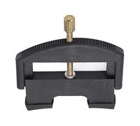 Alomejor Strumento di Sostituzione del Ponte di Violino Regolabile Durevole e Resistente All'usura per L'installazione di Corde di Violino 1/4-4/ Giocatori Nero