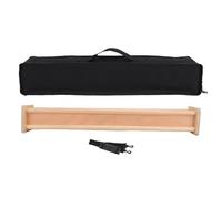 Alomejor Strumento di Stick per Pioggia in Legno di Betulla con 1 Borsa e 1 Tracolla per Prestazioni Dal Vivo, Feste e Sessioni di Registrazione, Meditazione