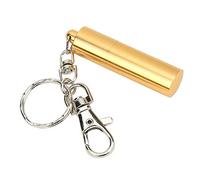 Alomejor Strumento per Stecca da Biliardo da Biliardo, Strumento di Riparazione per Smerigliatura di Pungiglione in Acciaio Inossidabile Spazzolato con Fibbia a Chiave, per Accessori per (Gold)