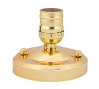 Alomejor Supporto Base per Lampada da Soffitto/parete Industriale Vintage per la Sostituzione di Apparecchi di Illuminazione Fai-da-te, Elegante Portalampada a Sospensione in Stile Vintage per la