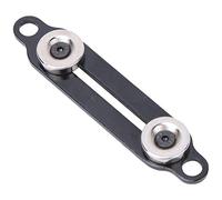 Alomejor Supporto di Fissaggio in Metallo per Auto Cingolata RC con Potenti Magneti Maggiore Durata, per Auto Cingolata RC 1/10, 4 Pezzi