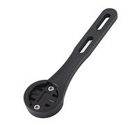 Alomejor Supporto per computer da manubrio multifunzione leggero in fibra di carbonio per computer telefono integrato manubrio (nero)