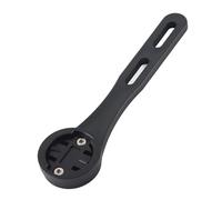 Alomejor Supporto per computer da manubrio multifunzione leggero in fibra di carbonio per computer telefono integrato manubrio (nero)