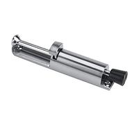 Alomejor Supporto per Fermaporta Caricato a Molla Durevole in Lega di Zinco Resistente per la Protezione della Casa (SILVER)