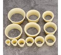 Alomejor Supporto per Movimento Dell'orologio Set Durevole da 12 Pezzi per Orologiai e Riparatori Materiale ABS