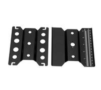 Alomejor Supporto per Riparazione Auto RC in Lega Girevole Regolabile in | Scale Metriche e Imperiali, Stazione di Lavoro per Auto RC 1/16 1/10 1/8, Adatta per Auto da Drift Fuoristrada Cingolate