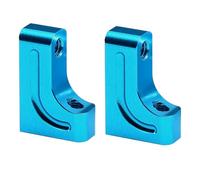 Alomejor Supporto per Staffa Fissa Servo in Metallo Premium di Ricambio per Auto RC XV01 TB03, Blu, 2 Pezzi, Facile Installazione per Prestazioni Ottimali
