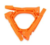 Alomejor Supporto per Stufa Pieghevole Gas - Treppiede per Campeggio e Picnic - Staffa Serbatoio Bottiglia - Scaffale Canister Stand All'aperto - Attrezzature Ristorazione Esterna