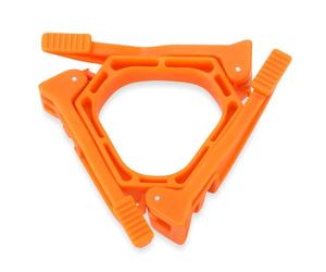 Alomejor Supporto per Stufa Pieghevole Gas - Treppiede per Campeggio e Picnic - Staffa Serbatoio Bottiglia - Scaffale Canister Stand All'aperto - Attrezzature Ristorazione Esterna