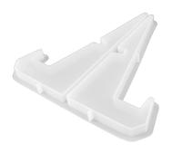 Alomejor Supporto per Tablet Orologio Fai-da-te Resiliente per Stampo in Silicone per Espositore per Piastre, per Ristorante, Ufficio domestico. Materiale: Silicone (Grande)