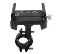 Alomejor Supporto per Telefono da Ciclismo Antiurto in Lega di Alluminio Morsetto per Manubrio Girevole a 360 ° per Scooter Elettrico per Vari di Ciclismo e Scooter Elettrici