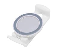 Alomejor Supporto per Telefono Multifunzionale per Bottiglia D'acqua per da 40 Once - Supporto Compatto per Coperchio Tazza per Viaggiatori e Appassionati di Fitness (WHITE)