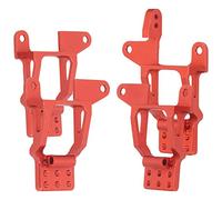 Alomejor Supporto per Torre Ammortizzatore Anteriore Posteriore in Lega di Alluminio CNC Regolabile per Auto -4 1/10 RC (#3)