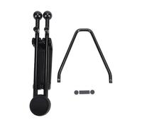 Alomejor Supporto per violino pieghevole, supporto pieghevole in metallo con struttura a treppiede rinforzata e altezza regolabile per strumenti a corde e amanti della musica