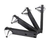 Alomejor Supporto Sospensione , Design Antivibrazione, per Impianto Stereo | Costruzione durevole in alluminio, elimina l\'inquinamento acustico, design antiscivolo