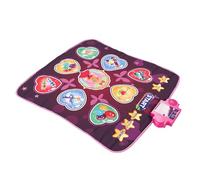 Alomejor Tappetino da Ballo Musicale, Tappetino da Gioco Pieghevole Antiscivolo in Etenile Spesso con Suoni Integrati per Esercizi Divertenti per Bambini e Adulti (Pink)