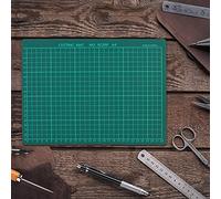 Alomejor Tappetino da Taglio Preciso con Superficie Autoriparante per Uso in Ufficio e a Scuola, Design Antiscivolo per la Sicurezza, Formato A4 a Faccia Singola Verde (#1)